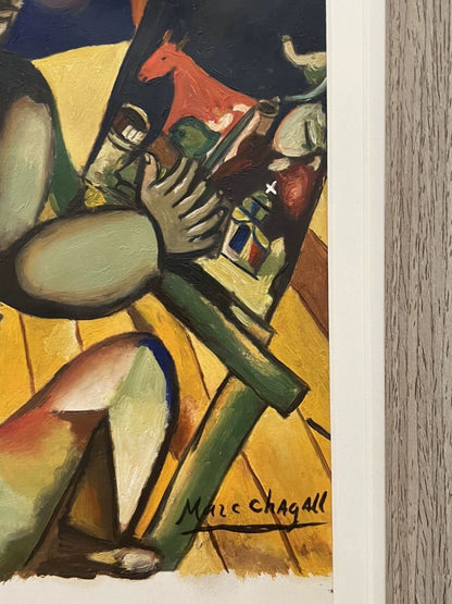 Marc Chagall – Self-Portrait Mixed-Media Study After the Artist