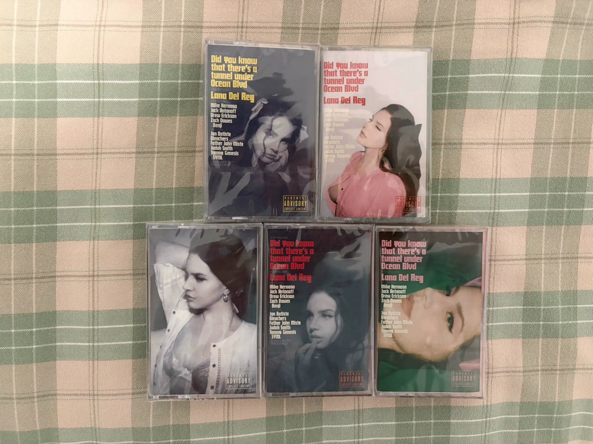 Lana Del Rey – Did You Know That There's a Tunnel Under Ocean Blvd, Five-Cassette Set – photo 1
