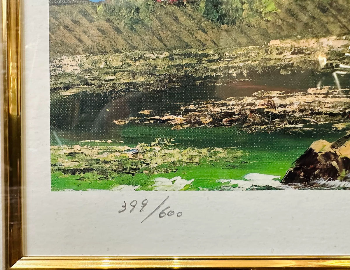 Kozo Kobayashi – Kappabashi Bridge, Numbered Framed Print 399/600 – actual item photograph 2