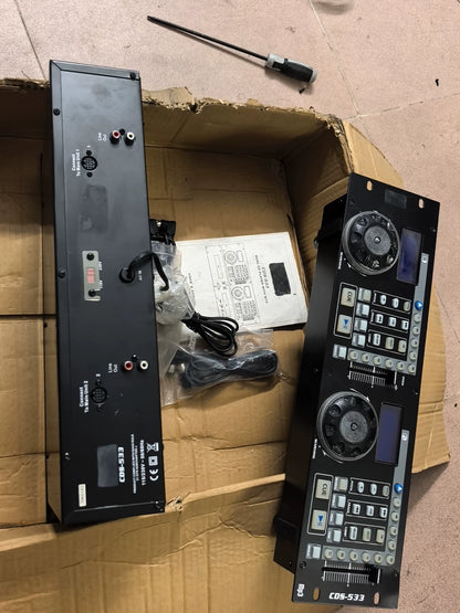 CDS-533 – Dual CD DJ Player with Control Unit, Open Box – detail 5