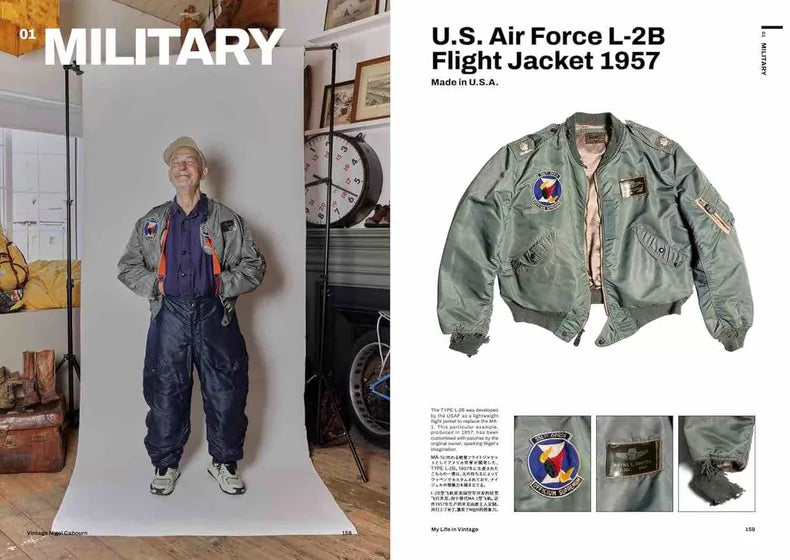 Nigel Cabourn – Vintage Limited Japanese Collector’s Book — detail 7