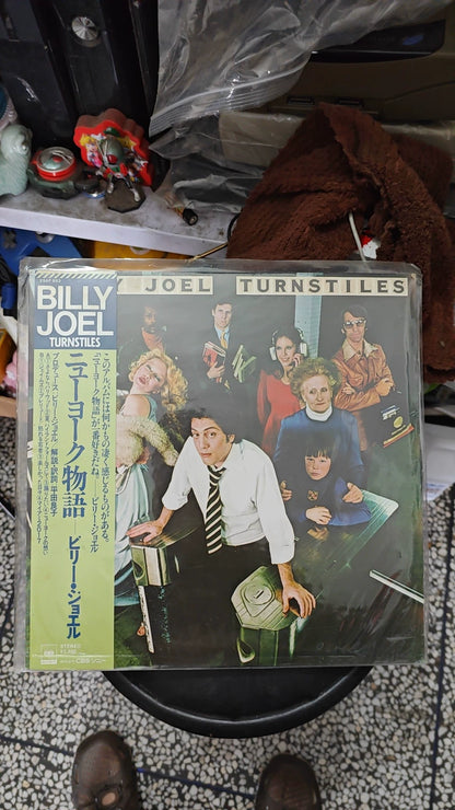 Billy Joel – Turnstiles – Japanese Vinyl LP with Obi