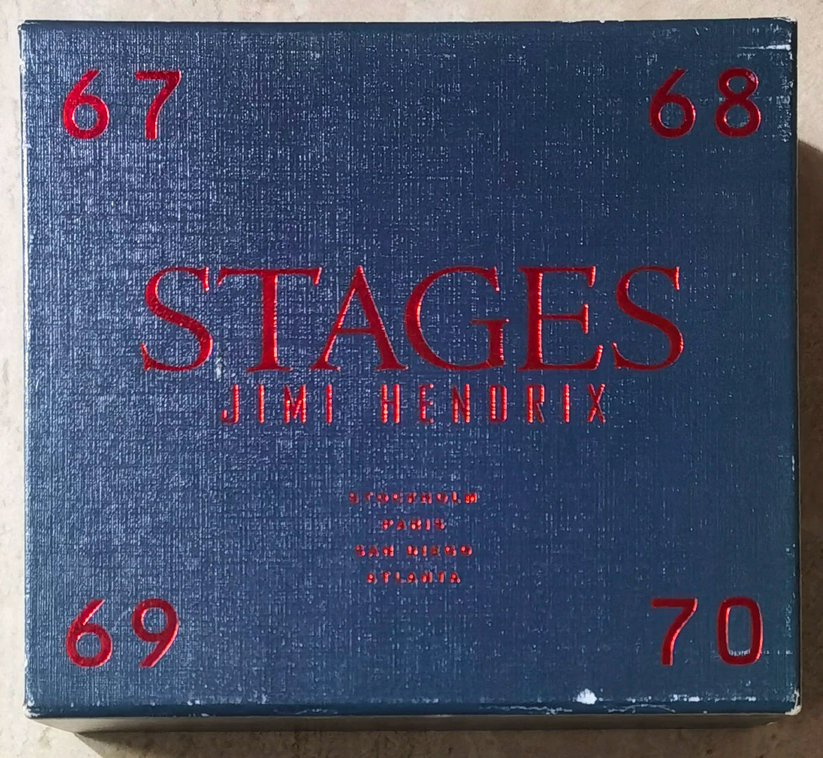 Jimi Hendrix – Stages – Japanese 4CD Box Set