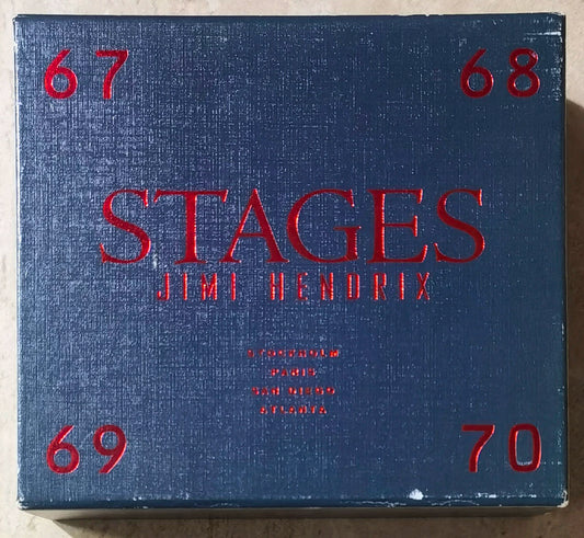 Jimi Hendrix – Stages – Japanese 4CD Box Set