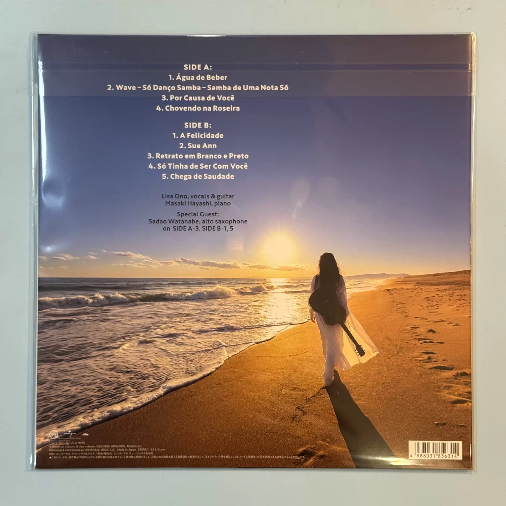 Lisa Ono – Sue Ann: Homage to Antonio Carlos Jobim – Japan Vinyl (LP)