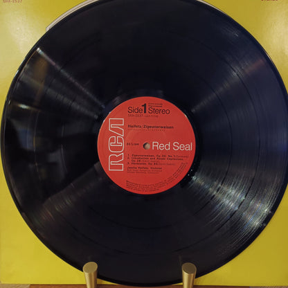Jascha Heifetz Japanese LP detail