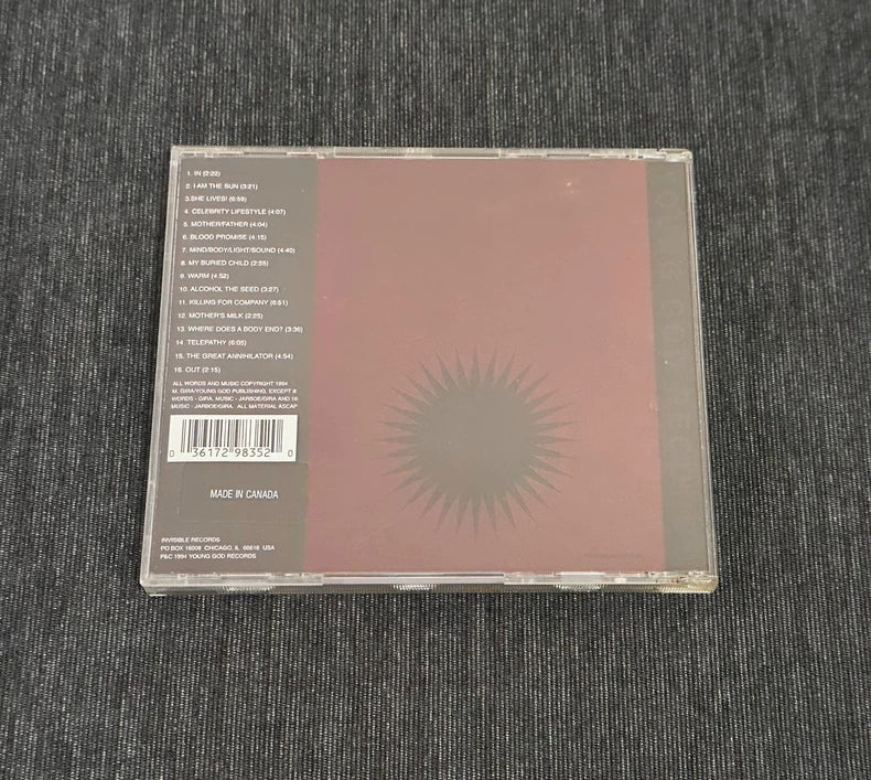 Swans – The Great Annihilator – Invisible Records CD