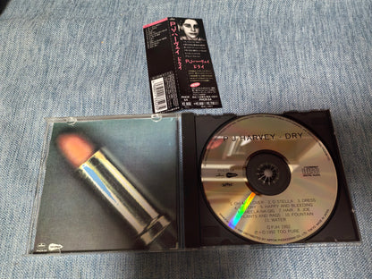 PJ Harvey – Dry – Japanese CD – actual item photograph 3