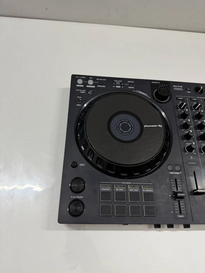Pioneer DJ DDJ-FLX6 – Black DJ Controller, July 2021 – actual item photograph 2
