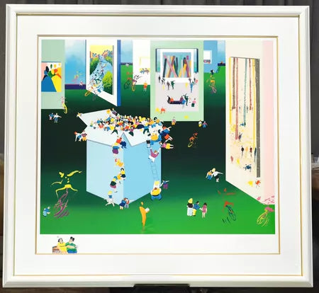 Jean-Pierre Pochélico — Signed Naive Pop Screenprint