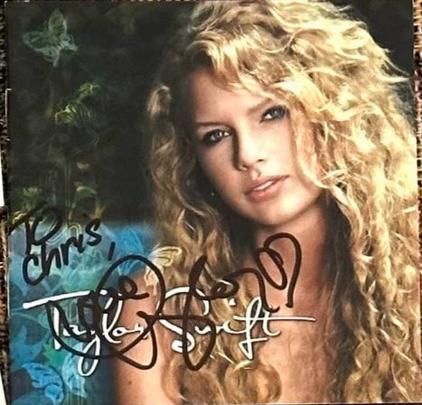 Taylor Swift – Debut – Personalized Signed Lyric Booklet with Frame