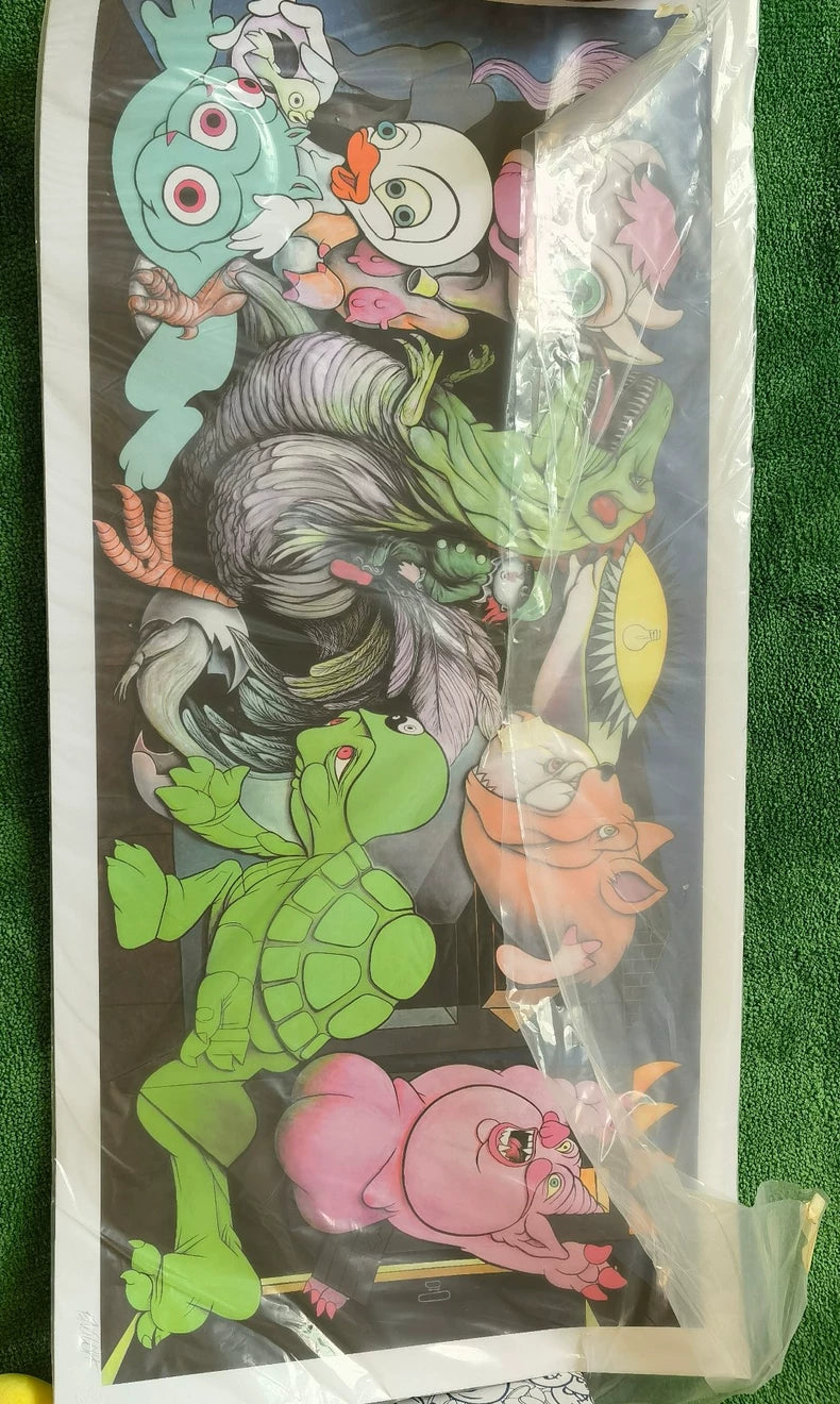 Ron English – Delusionville Guernica – Signed Limited Print