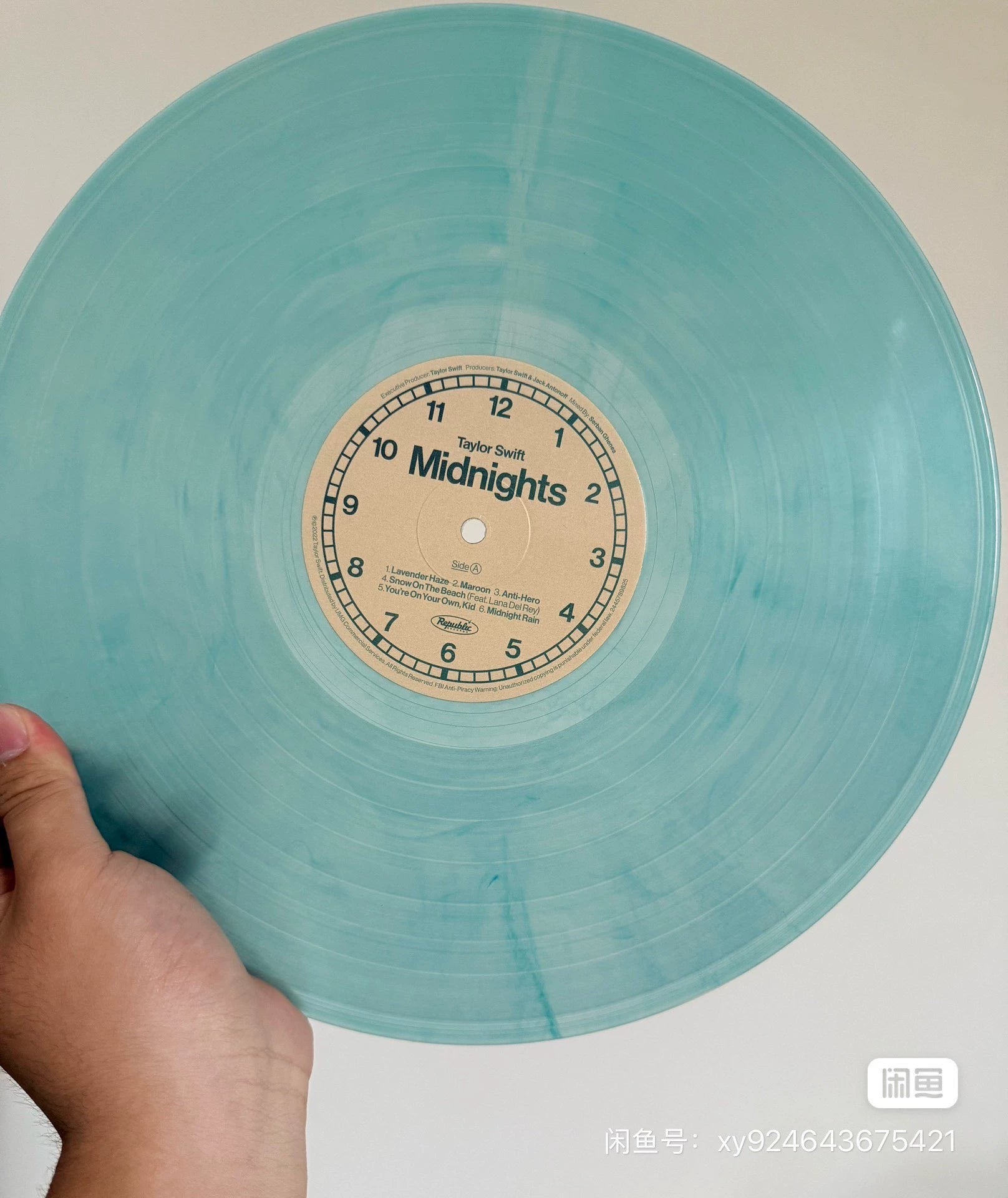 Blue Moon Vinyl – As Photographed