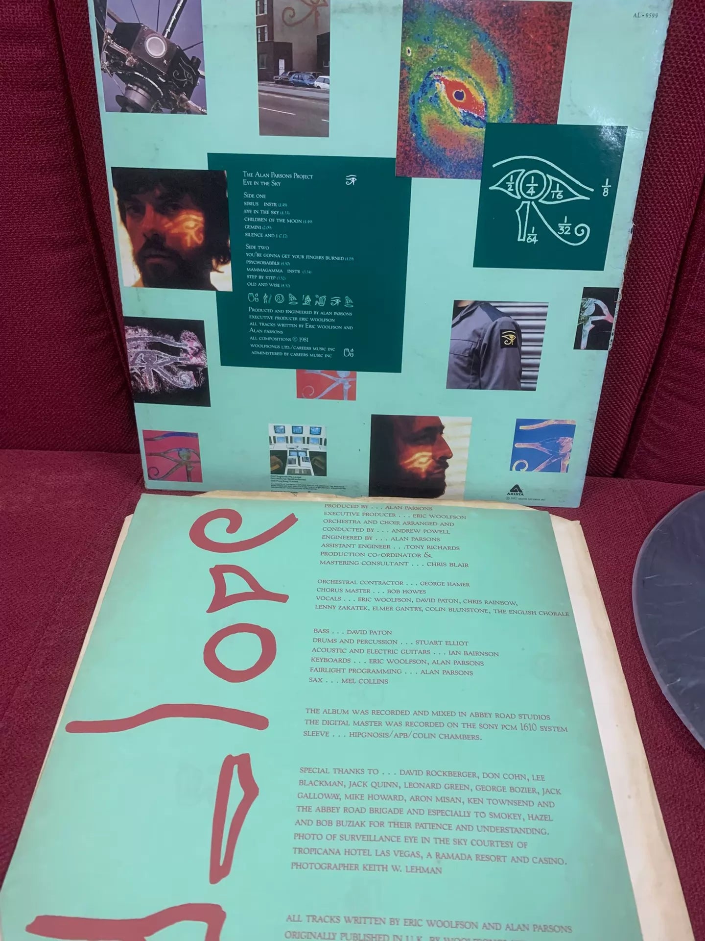 The Alan Parsons Project – Eye in the Sky UK First-Press Vinyl LP