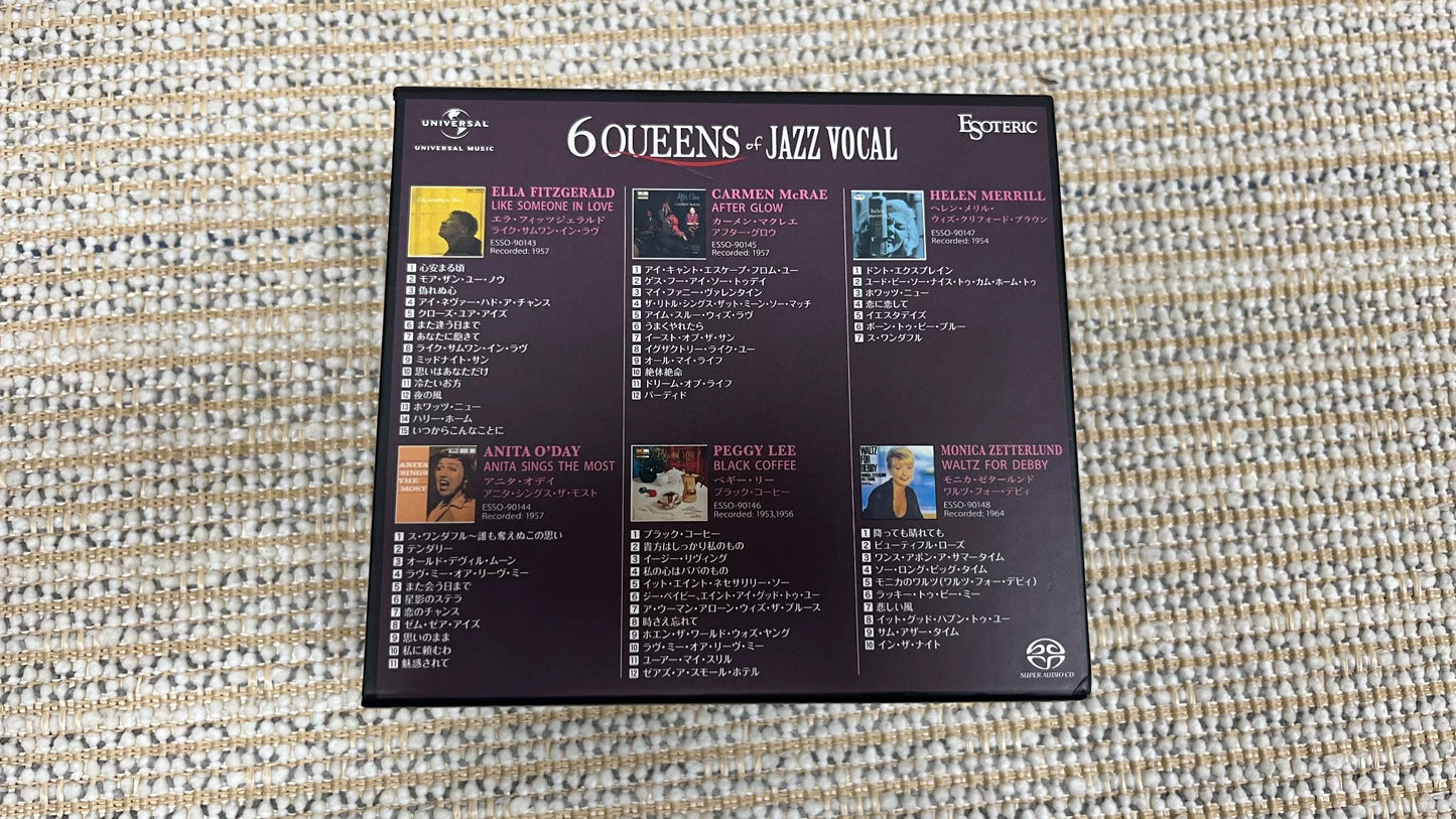 ESOTERIC – Six Jazz Queens SACD Collection