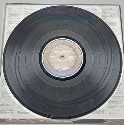 Michael Jackson – Thriller – 1982 US Vinyl with World Club Insert