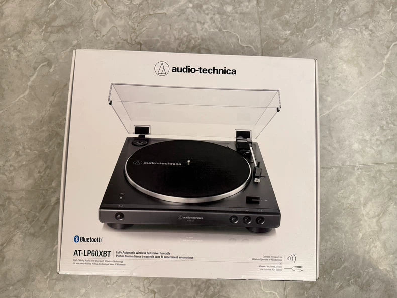 Audio-Technica AT-LP60XBT Bluetooth Turntable — Black