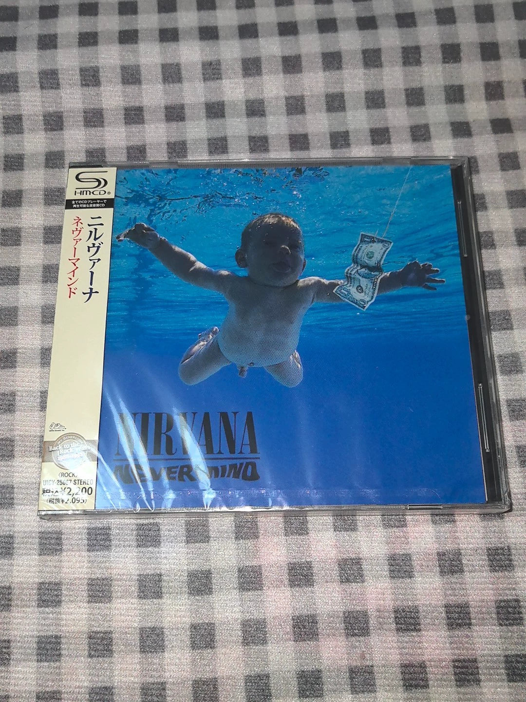 Nirvana – Nevermind – Japanese SHM-CD, Sealed – actual item photograph