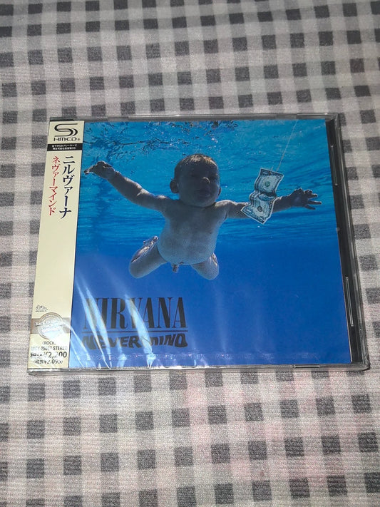 Nirvana – Nevermind – Japanese SHM-CD, Sealed – actual item photograph