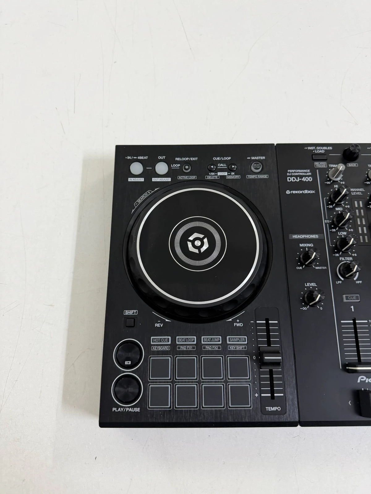 Pioneer DJ DDJ-400 – Used DJ Controller – actual item photograph 2