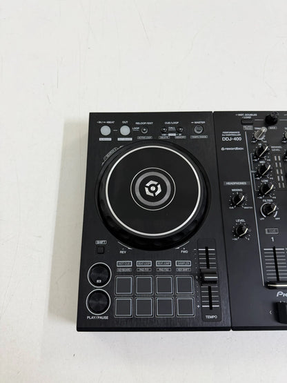 Pioneer DJ DDJ-400 – Used DJ Controller – actual item photograph 2