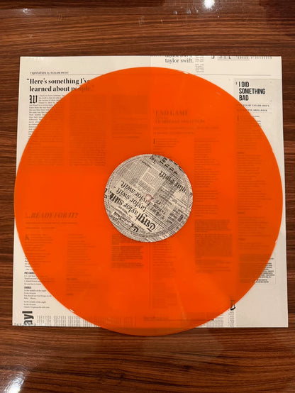 Taylor Swift – Reputation FYE Limited Orange Vinyl 2LP — detail 4