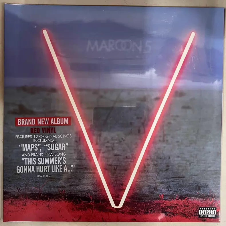 Maroon 5 – V – Red Vinyl (LP)