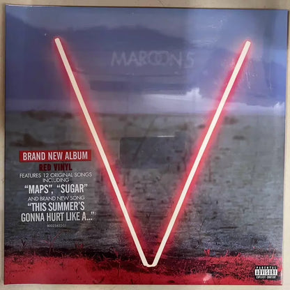 Maroon 5 – V – Red Vinyl (LP)