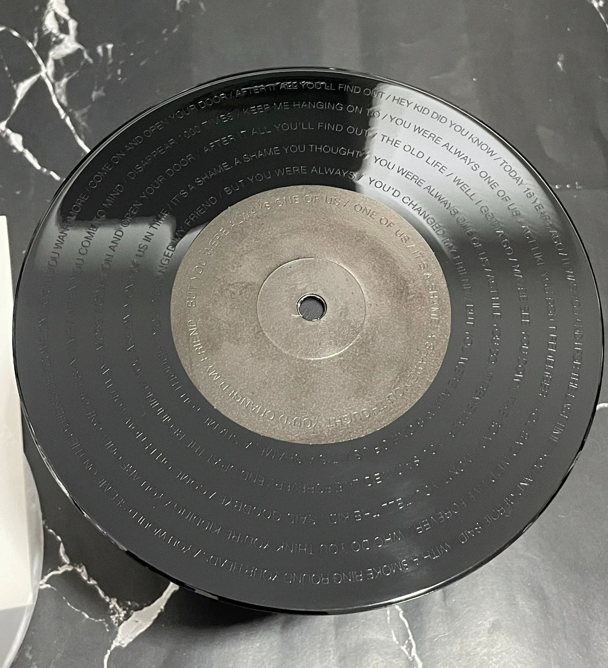 Liam Gallagher – One Of Us; actual item detail