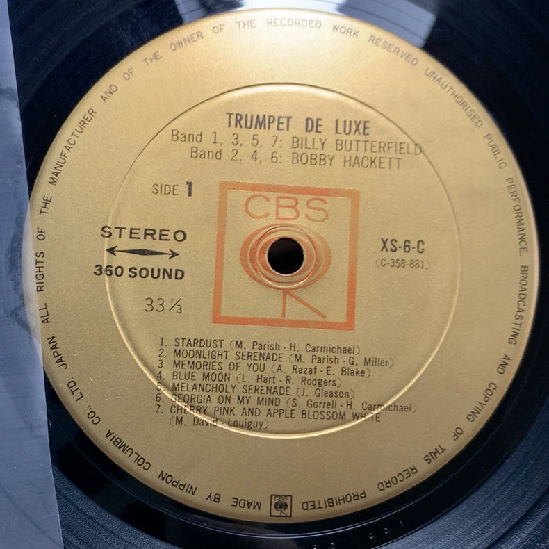 Billy Butterfield & Bobby Hackett – Trumpet De Luxe – 1966 Vinyl LP – actual product photo 3