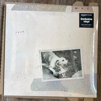 Fleetwood Mac – Tusk, Amazon Clear 2LP – item photograph 1