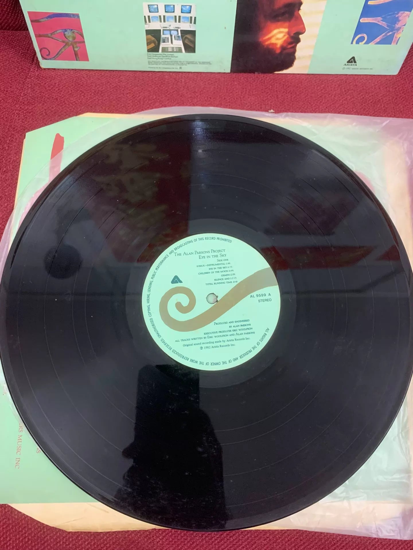 The Alan Parsons Project – Eye in the Sky UK First-Press Vinyl LP