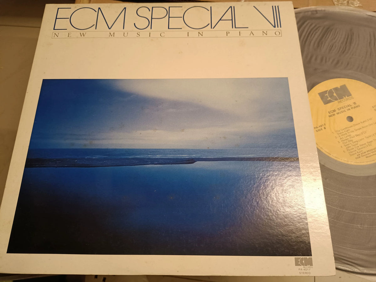 Various – ECM Special VII: New Music in Piano – Japanese LP – actual item photograph 1