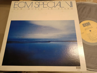 Various – ECM Special VII: New Music in Piano – Japanese LP – actual item photograph 1
