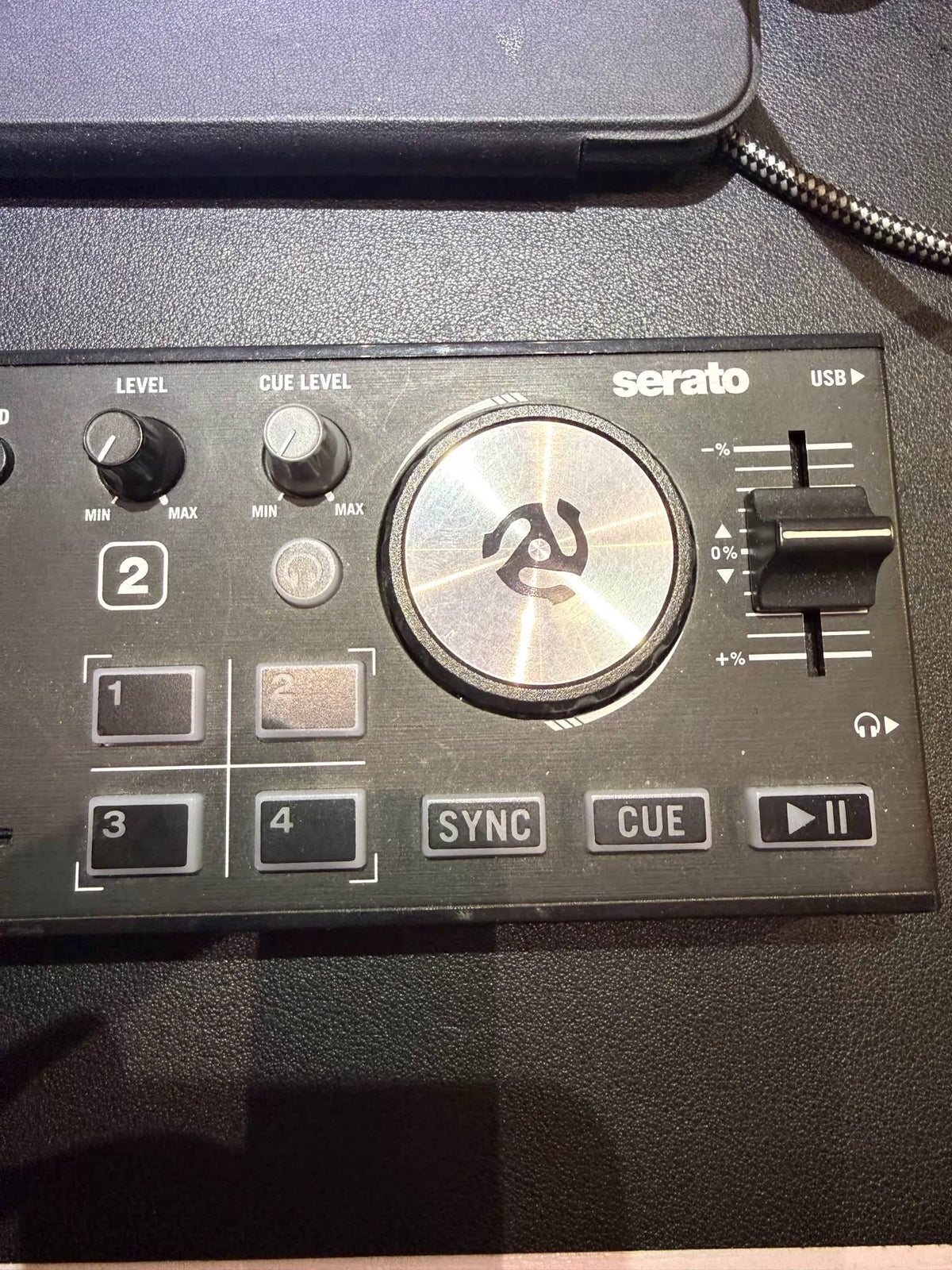 Numark DJ2GO2 Touch – Compact USB DJ Controller – actual item photograph 5