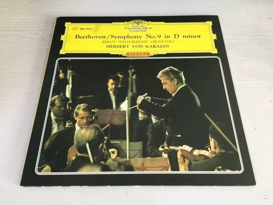 Herbert von Karajan – Beethoven Symphony No. 9 – Japanese Vinyl LP