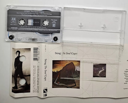 Sting – The Soul Cages, US Edition (Cassette) – photo 3