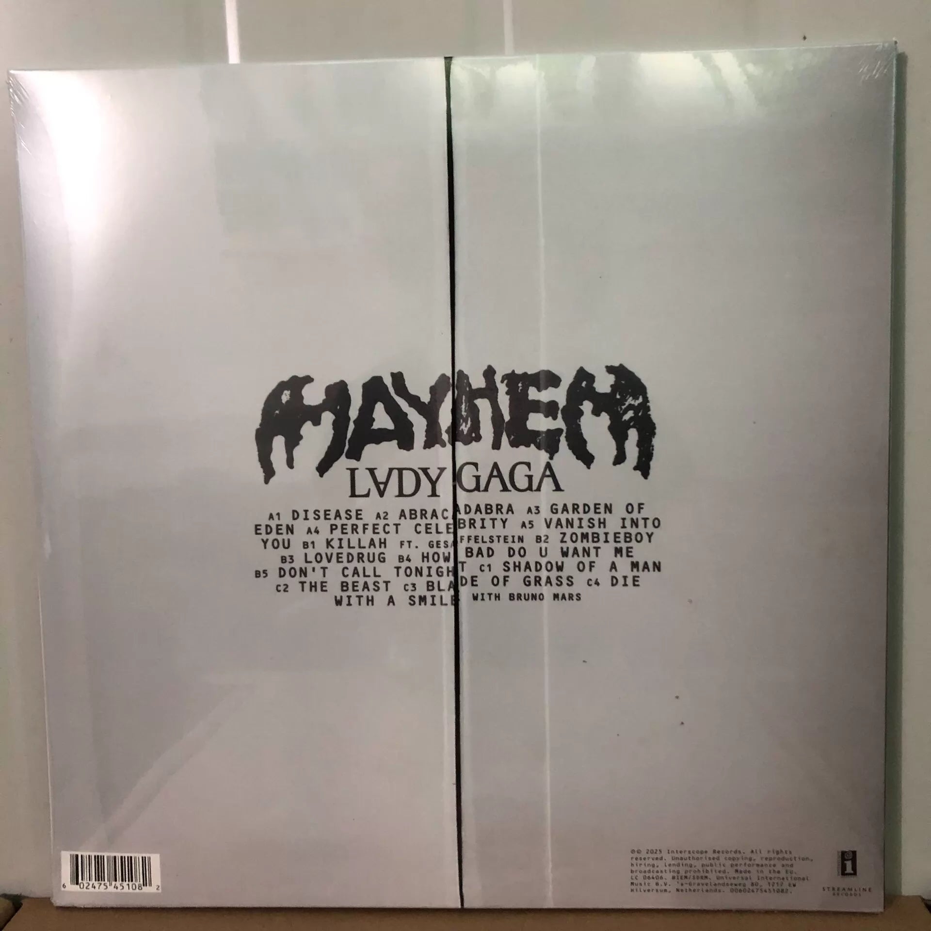 Lady Gaga – Mayhem – European Vinyl (2LP) – product photo 2