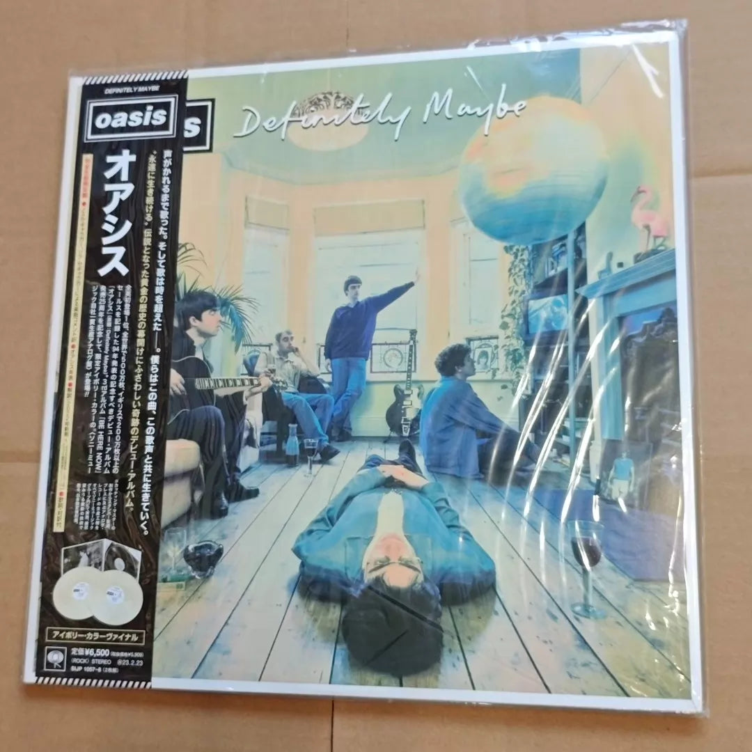 Oasis – Definitely Maybe, Japanese Ivory Vinyl (2LP) – photo 1
