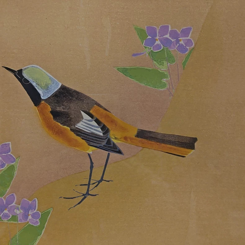 Atsushi Uemura – Violet Field – Framed Woodblock Print 12/200