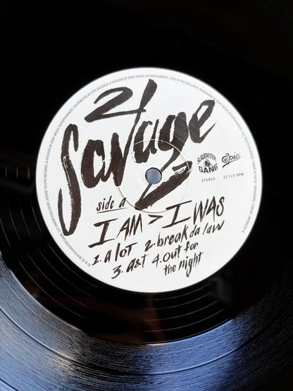 21 Savage – I Am > I Was (2LP) – photo 3