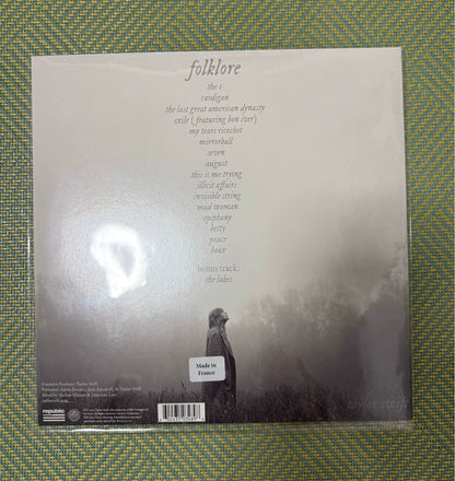 Taylor Swift – folklore French Translucent Vinyl Version 2