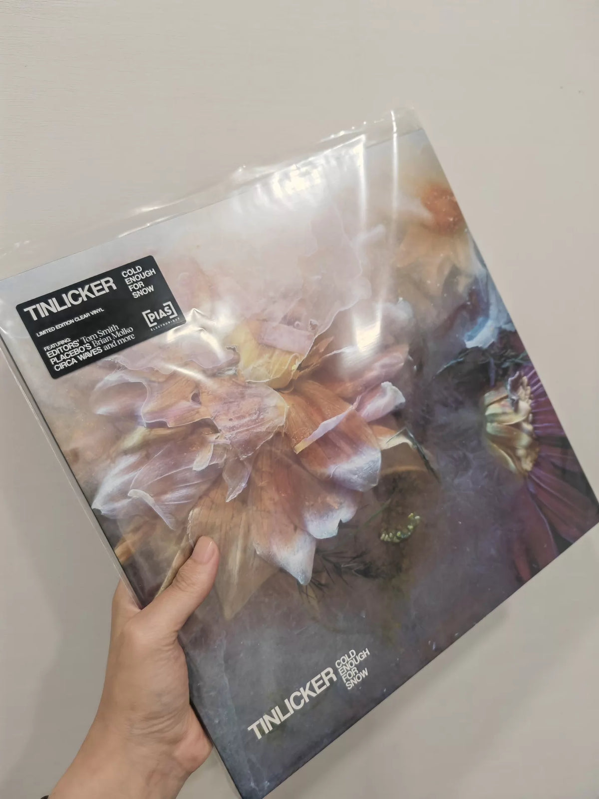 Tinlicker – Cold Enough for Snow – Transparent Black Vinyl 2LP — main view