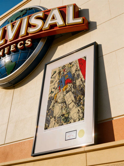 DEATH NYC Gundam Art Print – 2023 Edition of 100