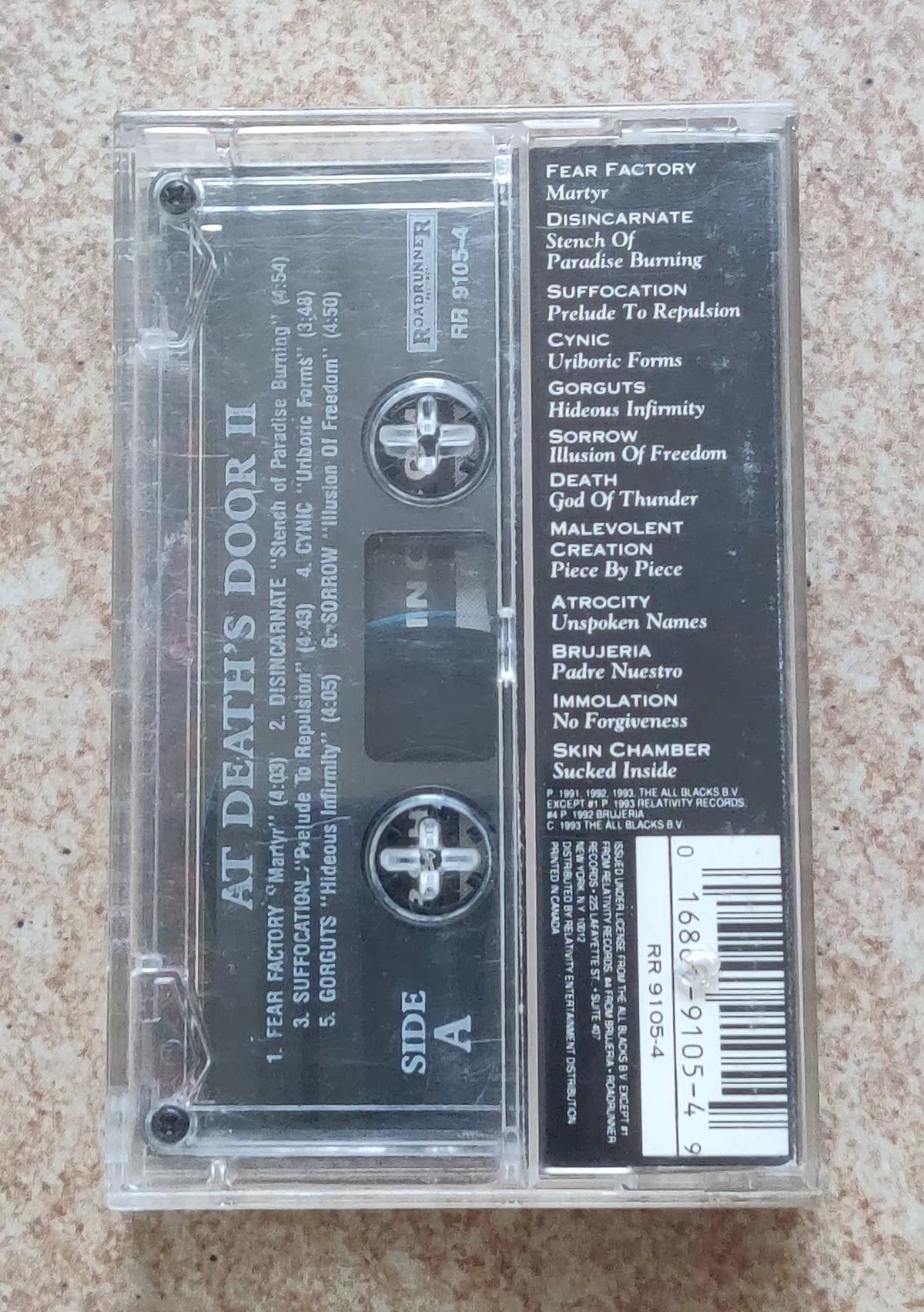 Various – At Death's Door II (Cassette) – photo 2