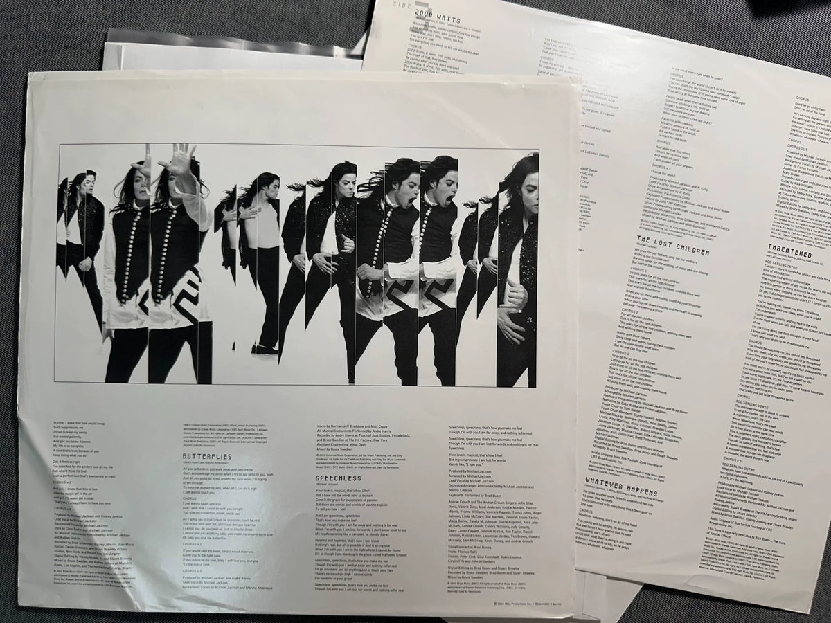 Michael Jackson – Invincible US White-Label Promo Vinyl 2LP — product detail 6