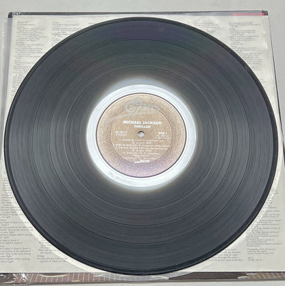 Michael Jackson – Thriller – 1982 US Vinyl with World Club Insert