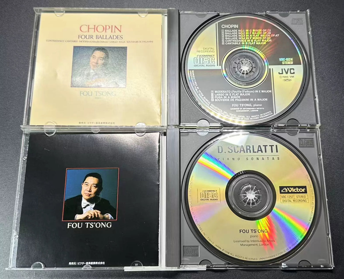 Fou Ts'ong – Chopin & Scarlatti – Japanese 6CD Collection with OBI