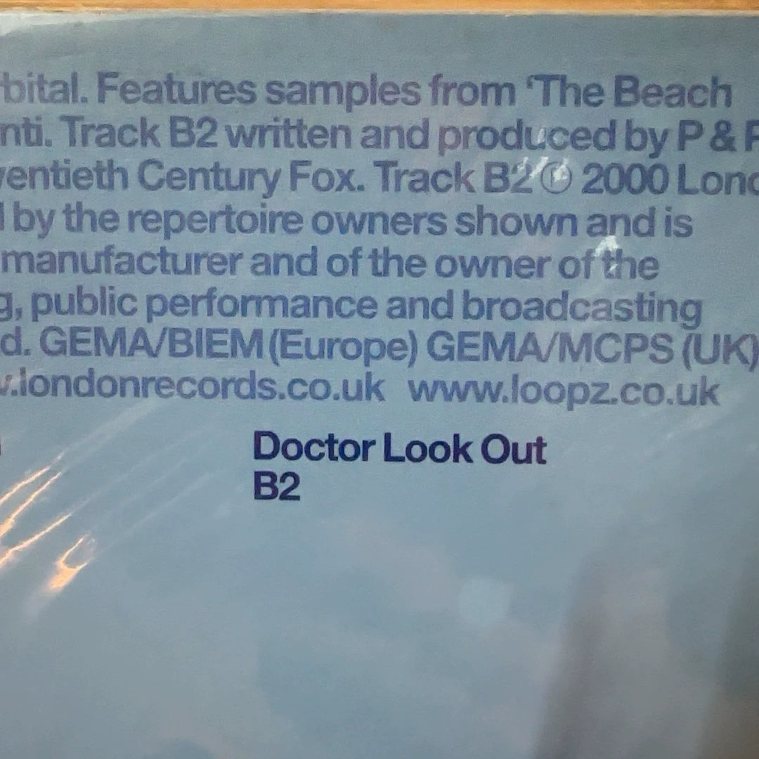 Orbital & Angelo Badalamenti – Beached; actual item detail
