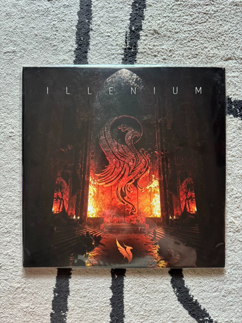 ILLENIUM – ILLENIUM – Red and Black Marbled 2LP